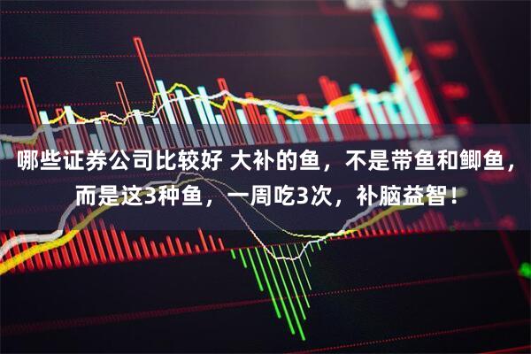 哪些证券公司比较好 大补的鱼，不是带鱼和鲫鱼，而是这3种鱼，一周吃3次，补脑益智！
